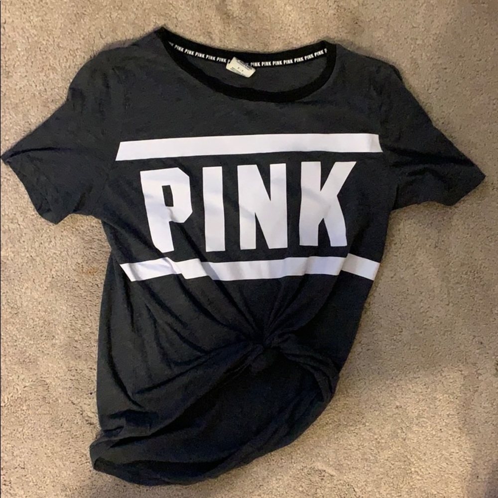 Oversized pink top